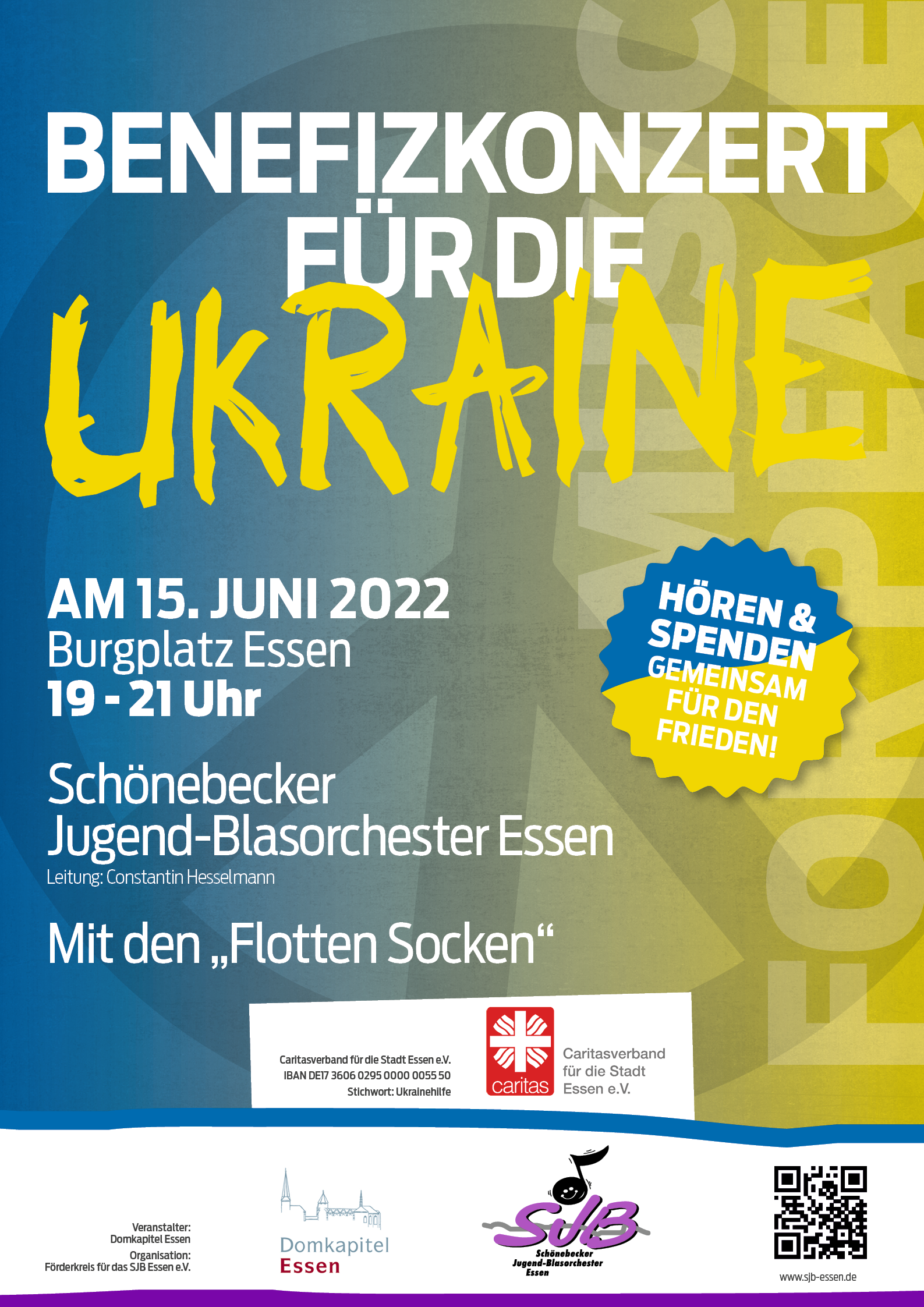 Mehr über den Artikel erfahren Benefizkonzert für die Ukraine