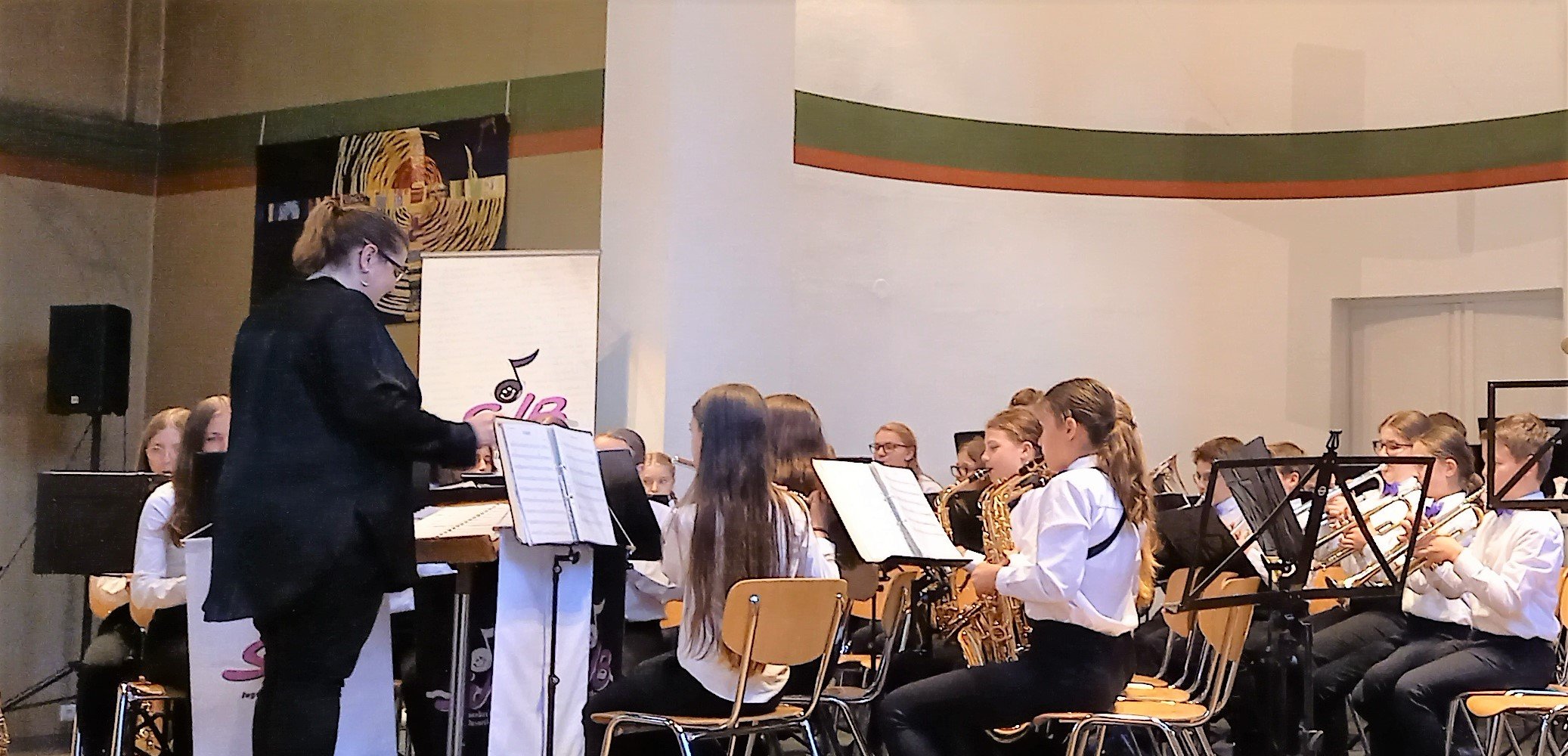 Das sjb Nachwuchs-Orchester beim Herbstkonzert